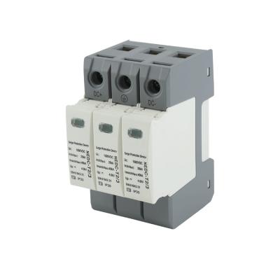 China New Products 3P Dc1000V Professional Type2 Ip20 Nedc-T2/3 PV DC SPD NEDC-T2/3 for sale