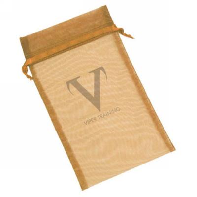 China BIODEGRADABLE custom made personalized organza bags for sale