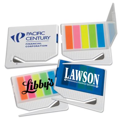 China Promotional Customized Plastic (PS) Paper Cutter With Sticky Note Flags for sale