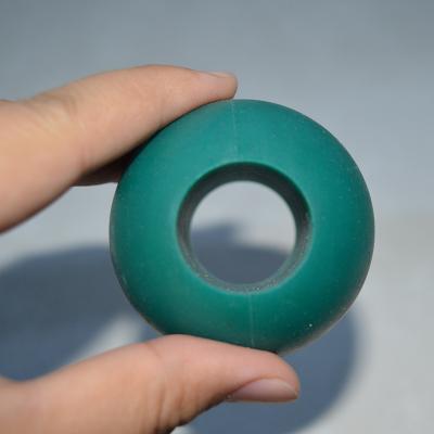 China High Quality Machinery Equipment Molded Rubber Ball With Hole Natural Rubber EPDM NBR Silicone Sealing Ball With Hole for sale