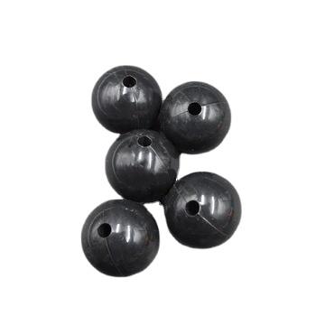 China Customized Silicone Rubber Balls Different Vibrating Screen Sizes With Holes In The Middle for sale