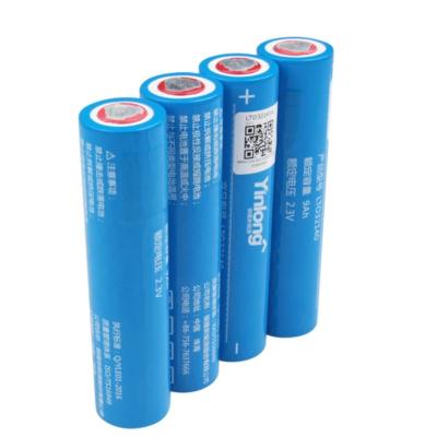 China Low Temperature Toys LTO 9Ah 10Ah Ion Lithium-Titanate-Battery Yinlong Lithium Titanate Battery LTO 18650 Battery 2.3V for sale