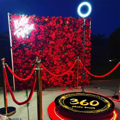 China 360 Commercial Automatic 360 Photo Booth Camera Photo Booth 360 Photo Booth For Party Wedding 360 Camera Ipad Auto Rotate Photobooth for sale