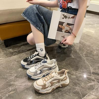 China 2022 fashion trend new dad shoes sports shoes fashion women's outdoor leisure walking comfort for sale