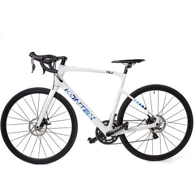 China Overseas Full Hidden Carbon Fiber Bike SHIMANO 18 Speed ​​Integrated Traces Road Unisex Bike for sale