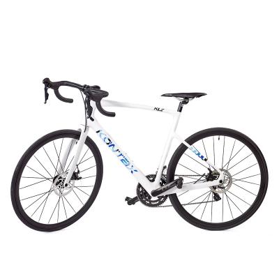 China 2022 Shimano 18 speed carbon bicycle Kontax carbon fiber unisex carbon frame hydraulic disc brake road bike for sale for sale