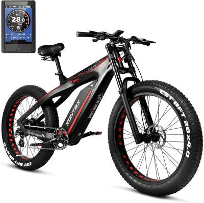 China Bafang Bafang Motor 1000W E Bike Dirt Jump Mountain Bike Tire Fat Tire Kontax Electric Bike for sale