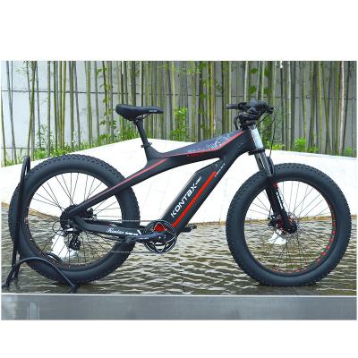 China Customized kontax carbon fiber 26inch full carbon fiber beach ebike beach cruiser ebike beach cruiser ebike fat for sale