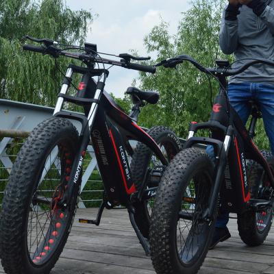 China Factory KONTAX 48V13Ah Lithium Battery Electric Dirt Mountain Bike Ebike 1000w Electric Motorcycle Bike Directly Carbon Fiber for sale