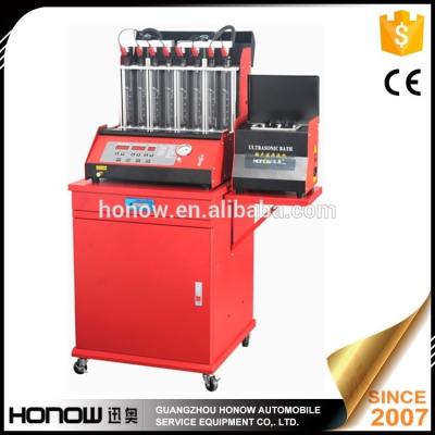 China For all kinds of car Xunao HO-8H 8 cylinders automobile fuel injector tester and cleaner machine for sale