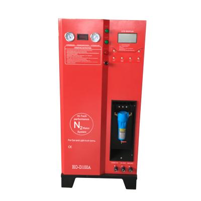 China Full Automatic Nitrogen Car Nitrogen Generator Machine Inflator for Inflating Car and Light Truck Tire for sale