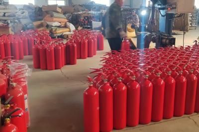 China Fire CO2 Cylinder Stainless Steel Gas Cylinder CO2 Fire Fighting Gas Cylinder for Fire System for sale