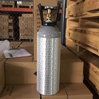 China 5 L Medical Equipment Hydraulic Cylinder Pressure Tank Seamless Steel Gas Cylinder WEOC05 for sale