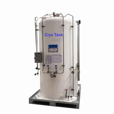 China Cryogenic Storage Tank Lo2 LNG Lco2 Ln2 Lar Micro Bulk Tank for sale