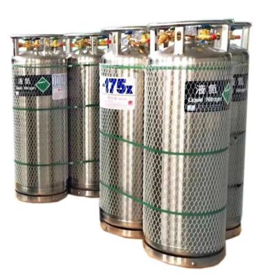 China 175L Cryogenic Liquid Container Nitrogen Dewar Cylinder for sale