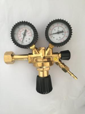 China Brass Argon / CO2 MIG TIG Flow Meter Gas Regulator Gauge with Gas Hose Welding Weld for sale