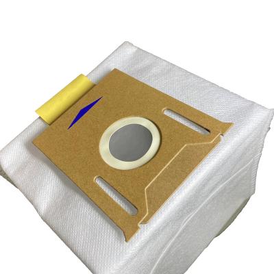 China Disposable and Replaceable High Efficiency Sweeping Robot Vacuum Cleaner Accessories Rustproof Nonwoven Dust Bags for sale