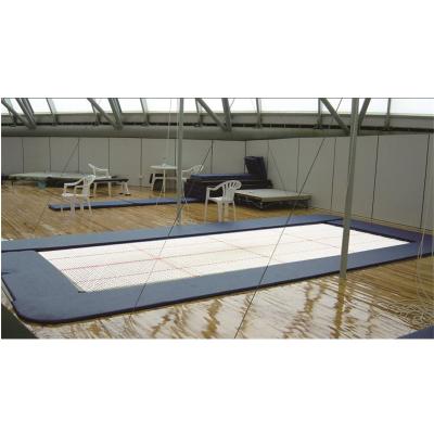 China Without Protective Net Professional Gymnastics Foldable Trampoline For Forming Rectangular Trampoline Sporting Goods for sale