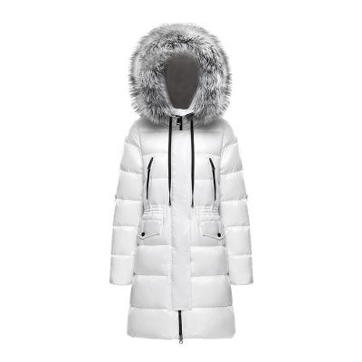 China Baoyue Breathable Winter Canada Thick Warm Parka Men Goose Down Coated Custom Hooded Cotton Padded Stripper Jackets With Fur Hood for sale