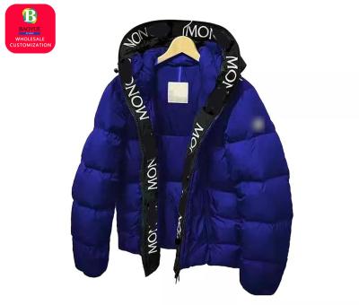 China New Baoyue Reversible Winter Down Jacket Men's Puffy Hoodie Thickened Bubble Jacket for sale