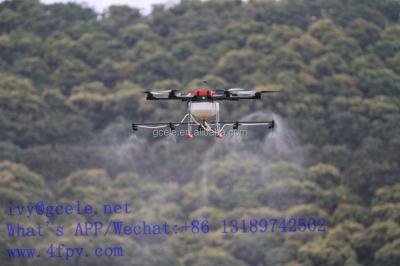 China Agriculture Electric Centrifugal Engine 10L Spraying System / Sprayer Gimbal For Agriculture Aircraft Drones For Farm for sale