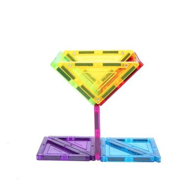 China Magnets Tangram Pattern Blocks Set Matching And Stacking Games 13pcs Puzzle For Kids Gift Educational Toys B321 for sale