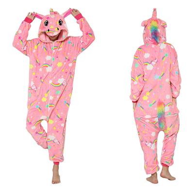 China Hot Selling Sherpa Woman Pajamas Kids Thermal One Piece Soft Fleece Flannel Hooded Pajamas For Woman Set for sale