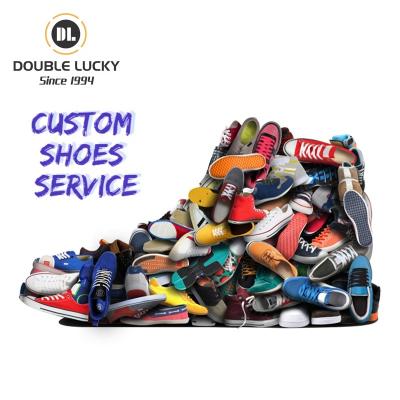 China Wholesale Designer Casual Sneakers Double Cushioning Style Men Basketball Shoes Shoe Manufacturer Lucky Zapatos De Marca Por Mayoreo for sale