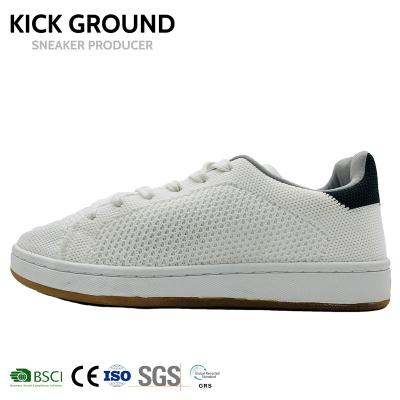 China KICK PAD DAMPING GROUND Wholesale Fashion Classic Sneakers Breathable White Flats Walking Shoes And Flats For Women for sale