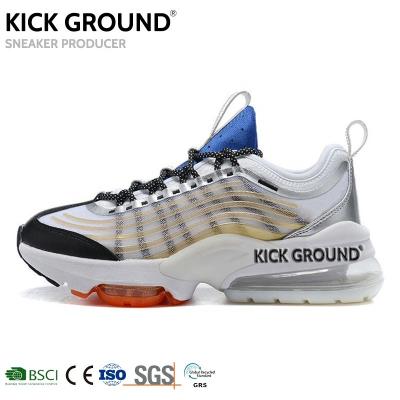 China Custom Made Light Weight Chunky Shoes Trainers High Quality Cow Suede Shoes Cushioning China Suppliers for sale