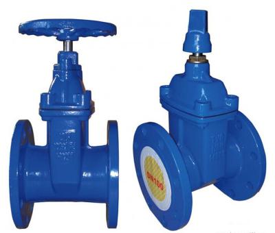 China PN10 DN40 Resilient Seated Gate Valve For Sea Water for sale