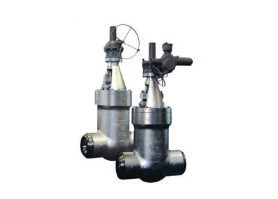 China Pressure Seal Straight Pattern Wedge Gate Valve For Oil for sale