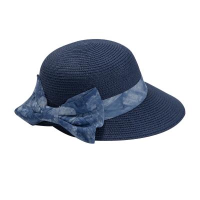 China Straw Woven Women Cheap Newly Designed Custom Logo Eco-Friendly Wholesale Summer Straw Bucket Hat Cute Eco-Friendly Large for sale