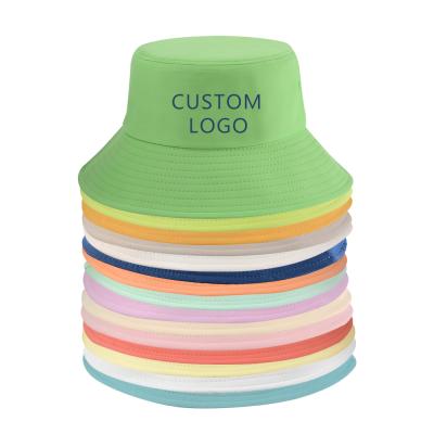 China Small MOQ Plain Plain 100% Cotton Colorful Bucket Hat Custom Wholesale Casual Casual Bucket Hat for sale