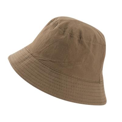 China Wholesale Eco-Friendly Eco-Friendly Round Single Rim Bucket Hat Polyester Men-women Bucket Hat for sale