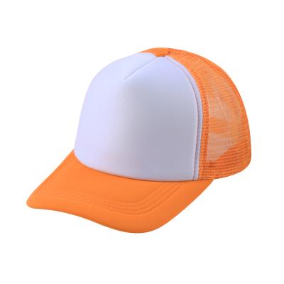 China Wholesale COMMON COMMON White Polyester Foam 5 Panel Trucker Hat Accept Logo In Embroidery Printing Customized logo for sale