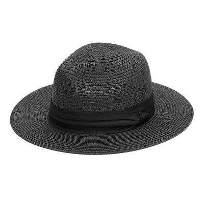 China Straw Women Men Adjustable Fishing Panama Brim Sun Hat Unisex Adjustable Panama Hat Summer Outdoor Wide Beach Eco-Friendly High Quality Eco-Friendly Sun Hat for sale