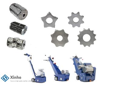 China Edco / Bartell SPE BEF / Airtec / Trelawny Concrete Floor Scarifier Replacement Cutters 8PT Carbide Cutters for sale