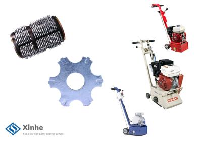 중국 구체적인 노면 파쇄기 6개의 가장자리 굵은 활자 TCT 텅스텐 절단기 시멘트 표면 지면 플레이너 부속 판매용