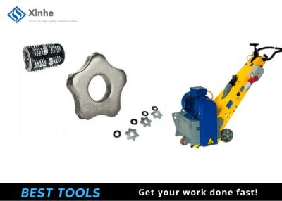China Os cortadores de trituração MPL212/HMT do TCT concreto das peças & dos acessórios 5pt do Scarifier 5,40 rufam a instalação do conjunto à venda