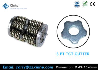 China De kleine 5 Componenten van de de Scarificatortrommel van Speldendorsvlegels Carbide Getipte Te koop