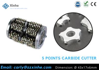 China Pentagonal Flail Cutter For SF 60 Floor Milling Machine for sale