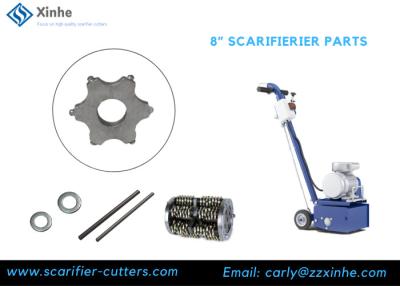 China BMP-265 Concrete Scarifier 6 Tips TCT Carbide Flail Cutter for sale