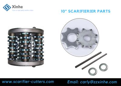 China 8 uiteindentct de Schachttrommel van de Carbidedorsvlegel voor de Concrete Scarificator van VA25S Te koop