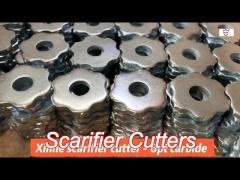 medium 6 point scarifier tungsten carbide tct cutter on milling planer flooring equipment