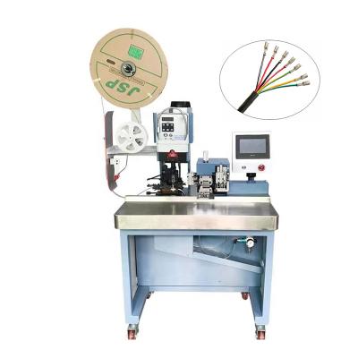 China Automatic Cable Wire Crimping Stripping Crimping Machine At The Same Time for sale