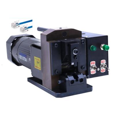 China Semi-automatic rj45 connector cable crimping machine SA-SJ1 crystal head crimping machine for sale