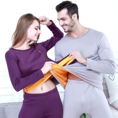 China New style thermal underwear thermal men and women thickened thermal underwear for sale