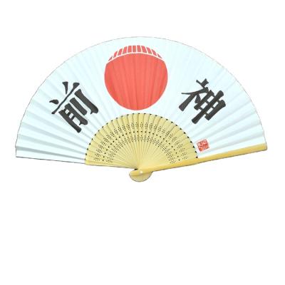 China China Craft Hand Fan Japanese Style Folding Hand Fan With Bamboo Rib for sale