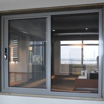 China Aluminum Screen Skyland Window Magnetic Sound Proof Window Sliding Window for sale